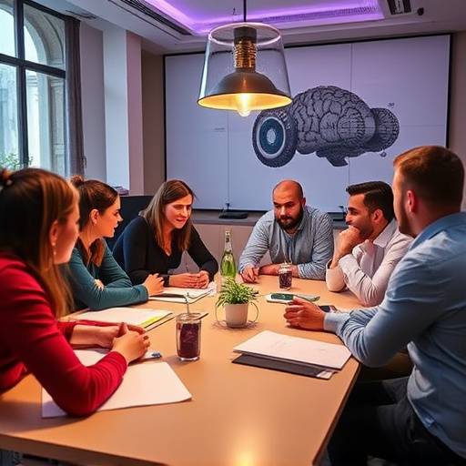 Team di Innovazione Italiana Srl durante una sessione di brainstorming a Milano